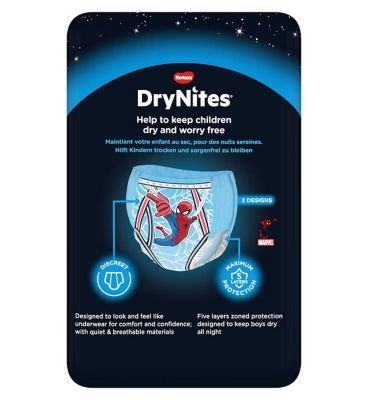 Huggies DryNites Pyjama Bed Wetting Pants Boys, 10 Pants, 3-5 Years