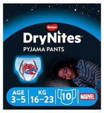 Huggies DryNites Pyjama Bed Wetting Pants Boys, 10 Pants, 3-5 Years