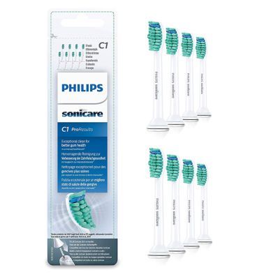 Philips Sonicare Pro Results HX6018/07 Toothbrush Heads 8 pack Dental Boots   