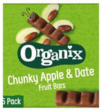 Organix Apple & Date Organic Fruit Snack Bar Multipack 6x17g GOODS Boots   