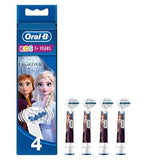 Oral-B Kids Replacement Toothbrush Heads x4 – Disney Frozen Dental Boots   