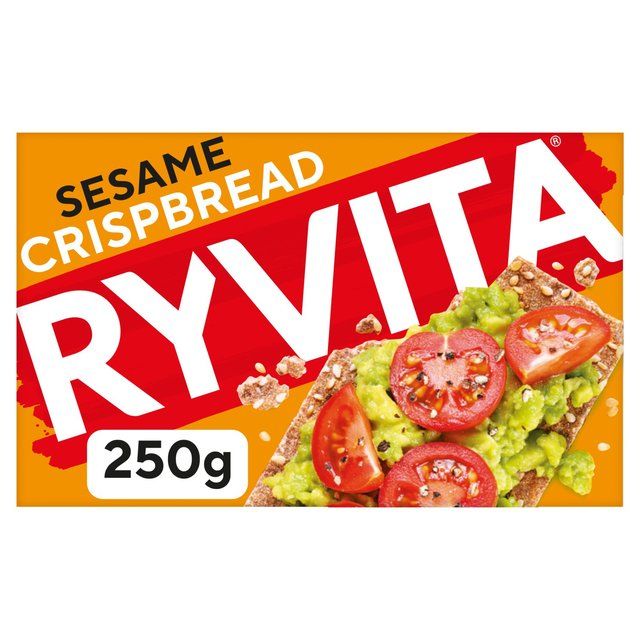 Ryvita Crispbread Simply Sesame Crunchy Rye