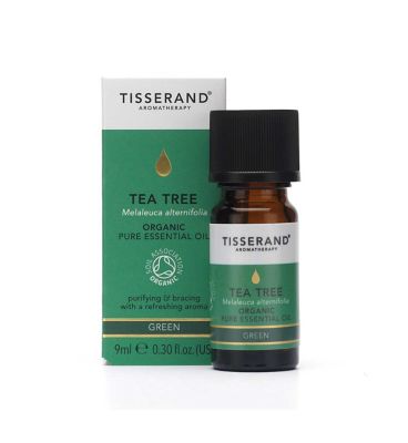 Tisserand Aromatherapy Tea Tree Organic Essential Oil 9ml Vitamins, Minerals & Supplements Boots   