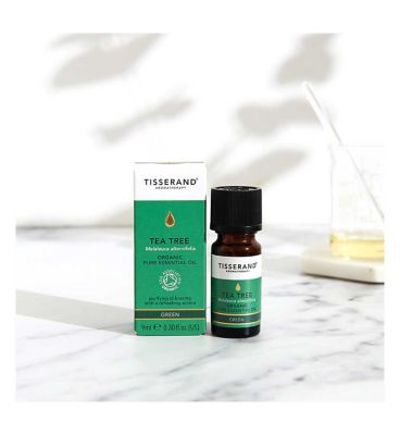 Tisserand Aromatherapy Tea Tree Organic Essential Oil 9ml Vitamins, Minerals & Supplements Boots   