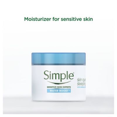 Simple Water Boost Moisturiser Skin Quench Sleeping Cream 50ml Make Up & Beauty Accessories Boots   