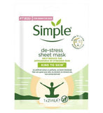 Simple Kind To Skin Sheet Mask De-Stress 1 pc Make Up & Beauty Accessories Boots   