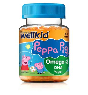 Vitabiotics Wellkid Peppa Pig Omega-3 DHA Vegan - 30 Jellies