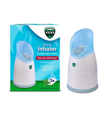 Vicks Personal Steam Inhaler with Two Scent Pads, V1300 GOODS Boots   