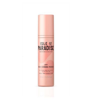 Isle of Paradise Self-Tanning Mousse Light 200ml