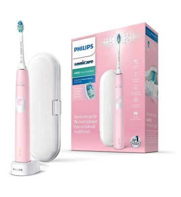 Philips Sonicare ProtectiveClean 4300 Pink Electric Toothbrush & Toothbrush Head HX6806/03