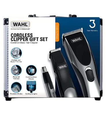 Wahl Clipper Kit Cord/Cordless Gift Set Men's Toiletries Boots   