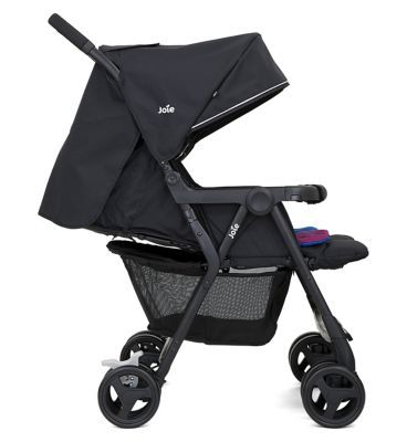 Joie Aire Twin Pushchair - Rosy &amp; Sea