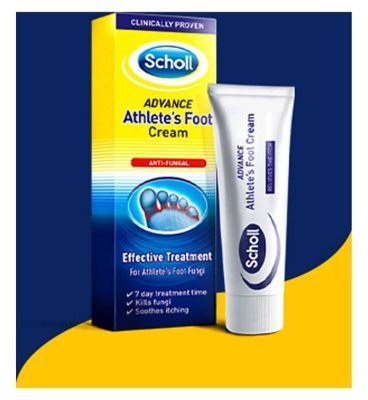 Scholl Advance Athlete's Foot Cream - 15g First Aid Boots   