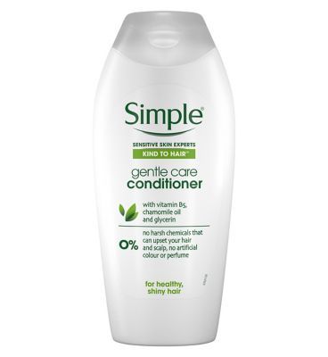 Simple Kind to Hair Gentle Care Conditioner 400ml Haircare & Styling Boots   