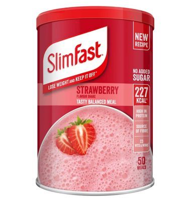 SlimFast Summer Strawberry Shake 50 Serving  - 1825g GOODS Boots   