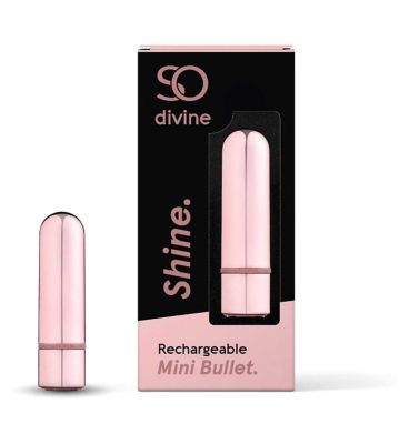 So Divine 10 Function Powerful Rechargeable Mini Bullet - Shine Intimate Care Boots   