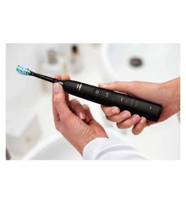 Philips Sonicare DiamondClean 9000 Electric Toothbrush with app, Black - HX9911/39 Dental Boots   