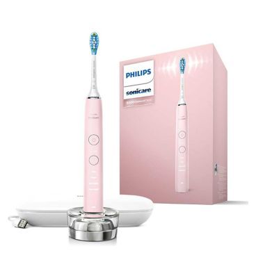 Philips Sonicare DiamondClean 9000 Electric toothbrush with app, Pink - HX9911/53 Dental Boots   