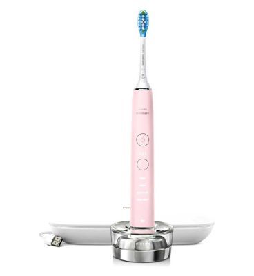 Philips Sonicare DiamondClean 9000 Electric toothbrush with app, Pink - HX9911/53 Dental Boots   