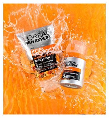 L'Oreal Paris Men Expert Look Lively Anti-Fatigue Duo Giftset for him Men's Toiletries Boots   