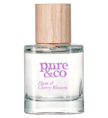 Pure & Co Plum and Cherry Blossom eau de toilette 50ml Perfumes, Aftershaves & Gift Sets Boots   