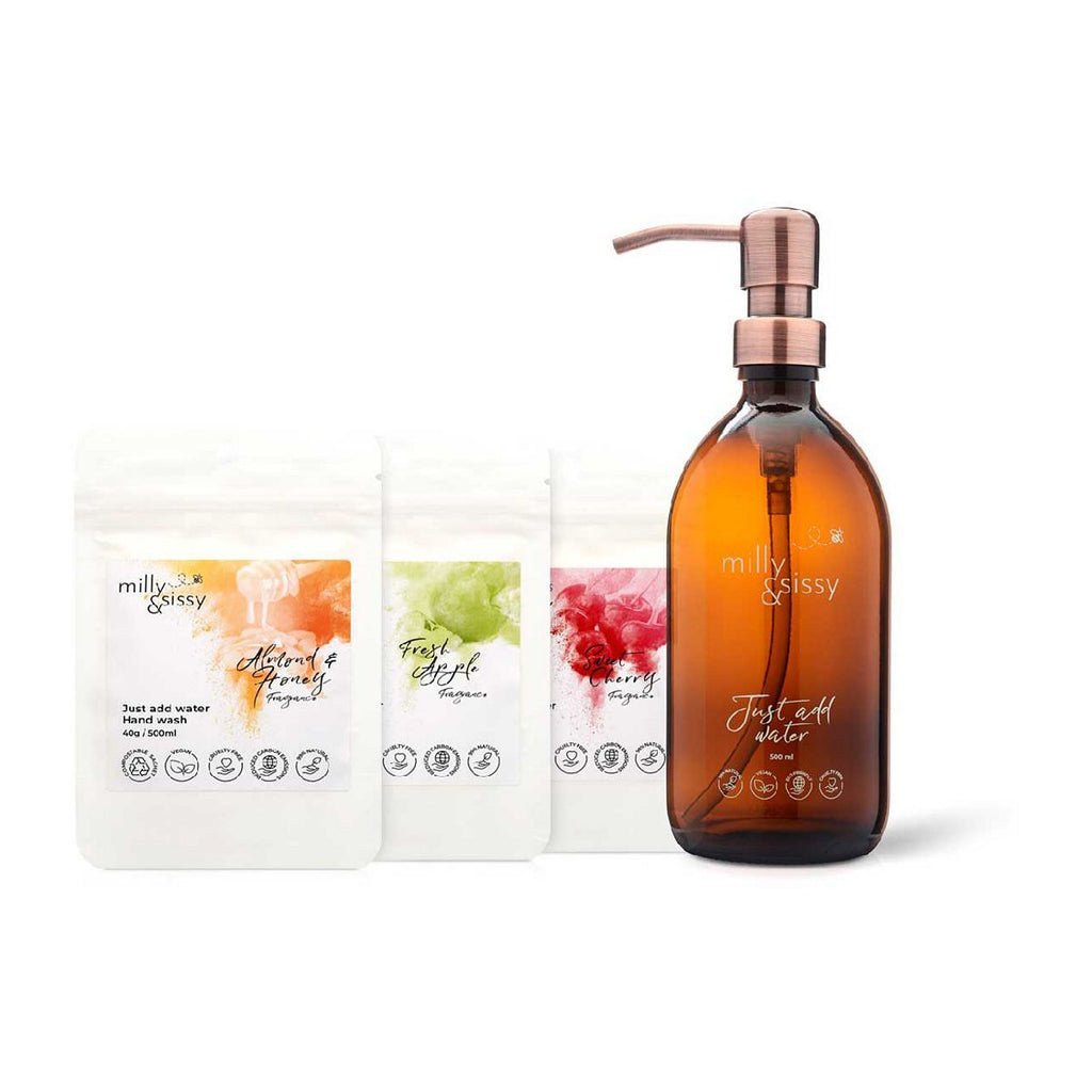 Milly&sissy zero waste Hand Wash Trio