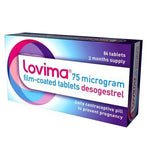 Lovima 75 Microgram Film-Coated Tablets 84s - 3 month supply Intimate Care Boots   