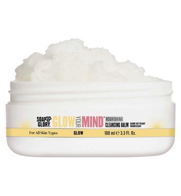 Soap & Glory Glow Your Mind Nourishing Cleansing Balm 100ml Make Up & Beauty Accessories Boots   