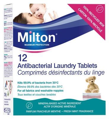 Milton Antibacterial Laundry Tablets - 12