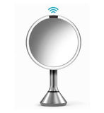 simplehuman Dual Light Sensor Mirror - Stainless Steel Make Up & Beauty Accessories Boots   