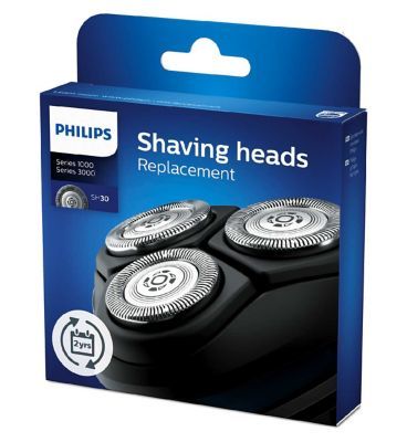 Philips Shaver Head Replacement Blades for Series 1000 and 3000 - SH30/50 Men's Toiletries Boots   