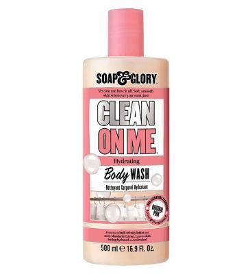 Soap &amp; Glory Clean on Me Shower Gel 500ml