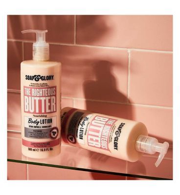 Soap & Glory The Righteous Butter Lotion 500ml Make Up & Beauty Accessories Boots   