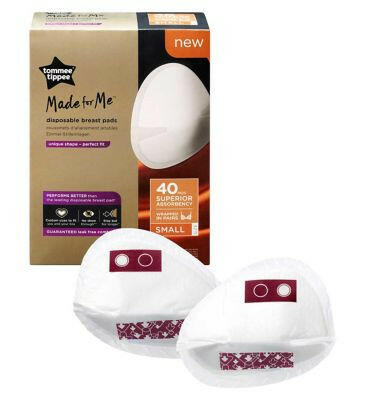 Tommee Tippee Made for Me Daily Disposable Breast Pads, Pack of 40 - Small GOODS Boots   