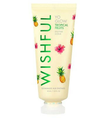 WISHFUL Yo Glow Tropical Fruits Enzyme Scrub GOODS Boots   