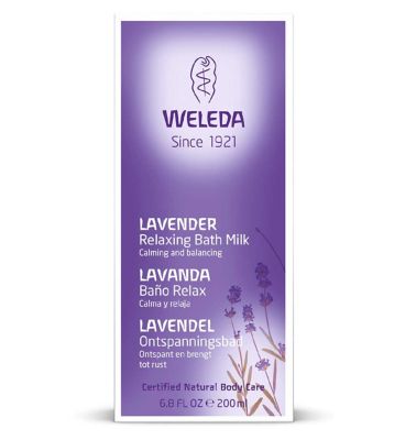 Weleda Lavender Bath Milk Vegan 200ml Make Up & Beauty Accessories Boots   