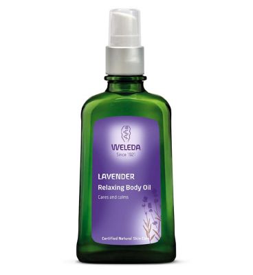 Weleda Lavender Body Oil Vegan 100ml Make Up & Beauty Accessories Boots   