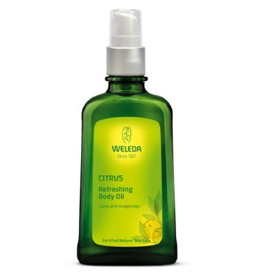 Weleda Citrus Refreshing Body Oil 100ml Make Up & Beauty Accessories Boots   