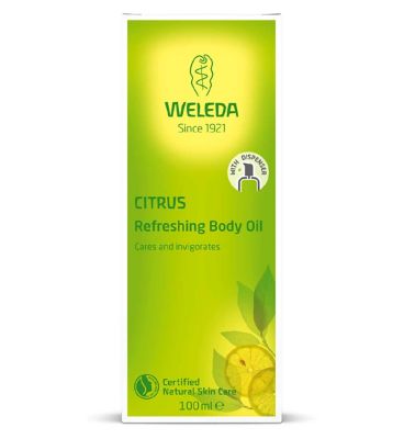 Weleda Citrus Refreshing Body Oil 100ml Make Up & Beauty Accessories Boots   