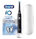 Oral-B iO6 Electric Toothbrush - Black Lava Dental Boots   