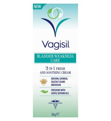 Vagisil Bladder Weakness Care 2 in 1 Cream 30g Health Care Boots   