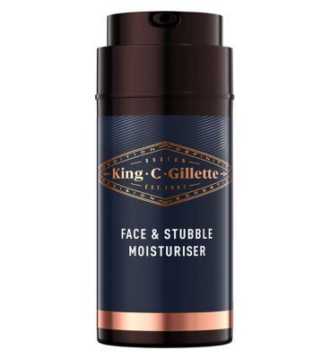 King C. Gillette Face & Stubble Moisturiser 100ml