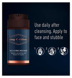 King C. Gillette Face & Stubble Moisturiser 100ml Men's Toiletries Boots   