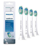 Philips Sonicare C2 Optimal Plaque Defence White Replacement Brushheads - 4pk  HX9024/10 Dental Boots   