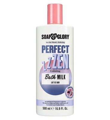 Soap & Glory Perfect Zen Calming Bath Milk 500ml Make Up & Beauty Accessories Boots   