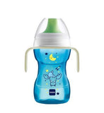 MAM Fun to Drink with Glow Handles - 270ml Blue Baby Accessories & Cleaning Boots   