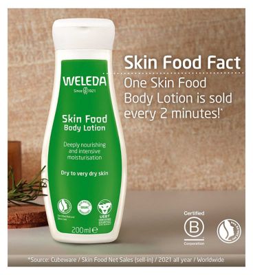 Weleda Skin Food Body Lotion 200ml Men's Toiletries Boots   