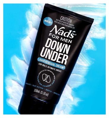 Nad's for Men Down Under Hair Removal Cream 150ml Men's Toiletries Boots   