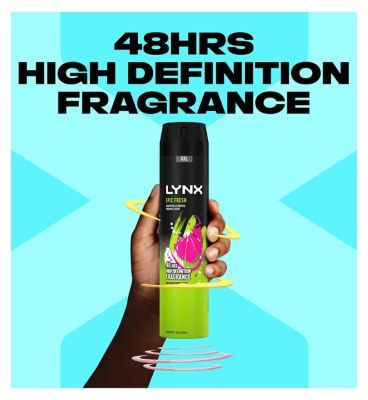 Lynx Epic Fresh Grapefruit & Tropical Pineapple Scent Body Spray For Men 250ml SERVICE Boots   