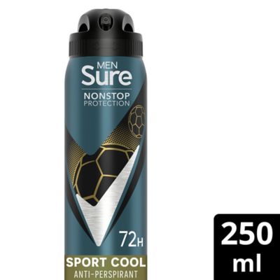 Sure Men Sport Cool Nonstop Protection Anti-perspirant Deodorant Aerosol 250ml